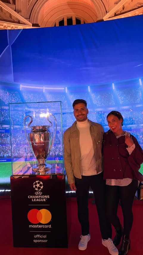 Instagram post by @yossef_ahmed for Mastercard. Caption reads: [...] at Abdeen Palace, and @nbe1898 &....