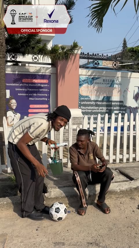 Instagram post by @meshkiey for Rexona. Caption reads: The game is the game, the rules are the rules. I....