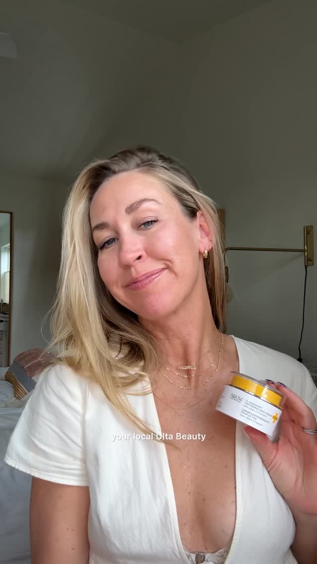 Instagram post by @thelovedesignedlife for StriVectin. Caption reads: I’ve been using @StriVectin’s TL Advanced....