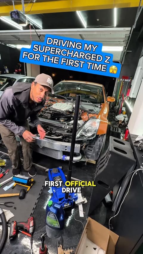 Instagram post by @chrysgaines for Nissan USA. Caption reads: PART 12 🔥 After 18 days under the knife, we....