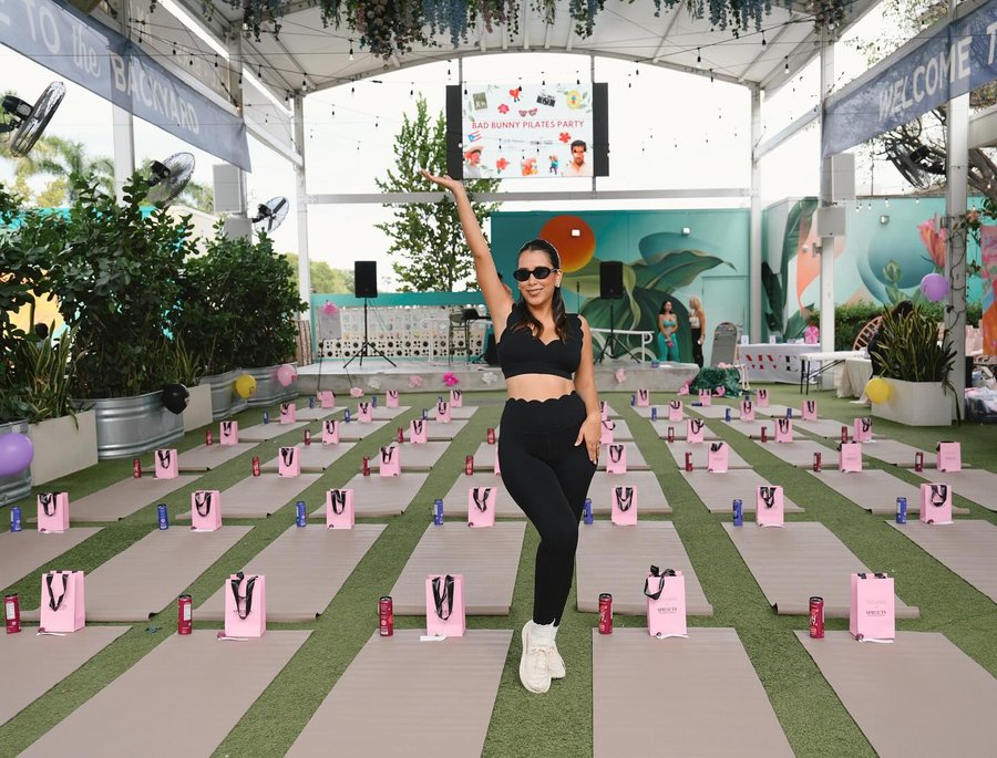 Instagram post by @doralyard for Truvani. Caption reads: Love creating a community where every girl feels....