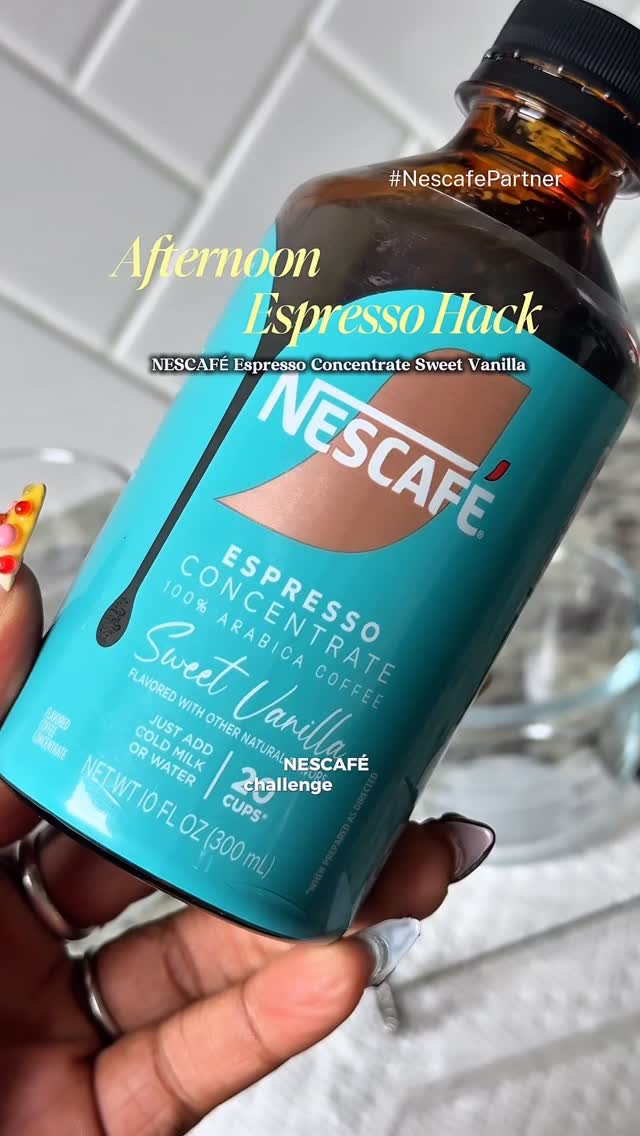 Instagram post by @debb_leo for Nescafe. Caption reads: #NescafePartner Afternoon reset = unlocked ☕️....