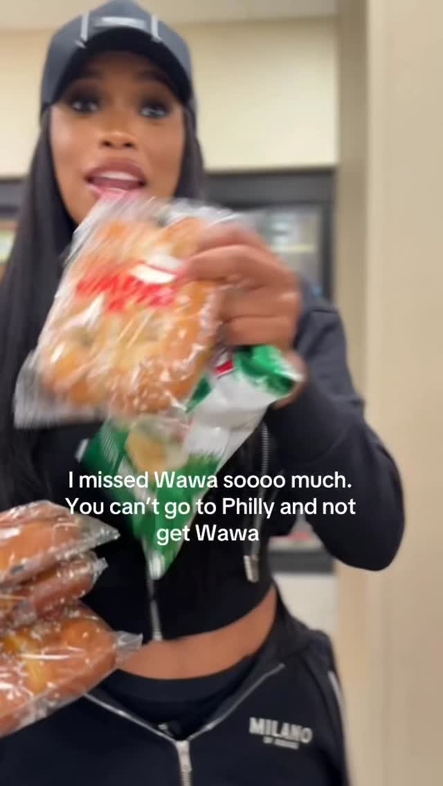 Instagram post by @iammilanrouge for Wawa. Caption reads: I wish they had @wawa in Atlanta 😩 I could use a....