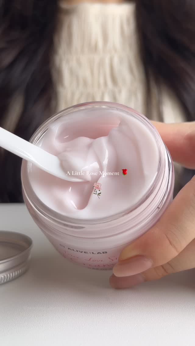 Instagram post by @peachtea._.bunny for Alivelab. Caption reads: - @alivelab_global The True Love Story Of Cream ୨୧....