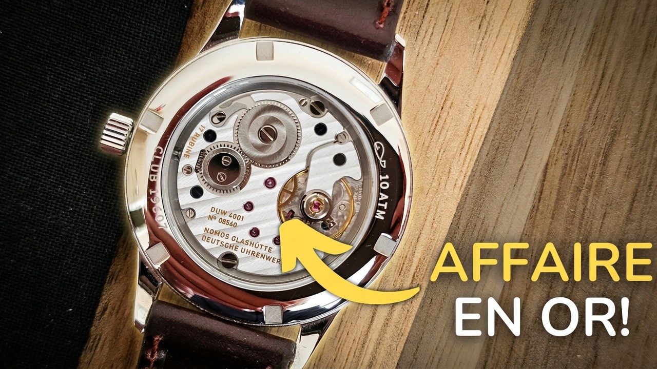 YouTube post by @HoroMax81 for NADIA ANYA. Caption reads: I Tested the Watch That Humiliates Luxury Brands!.