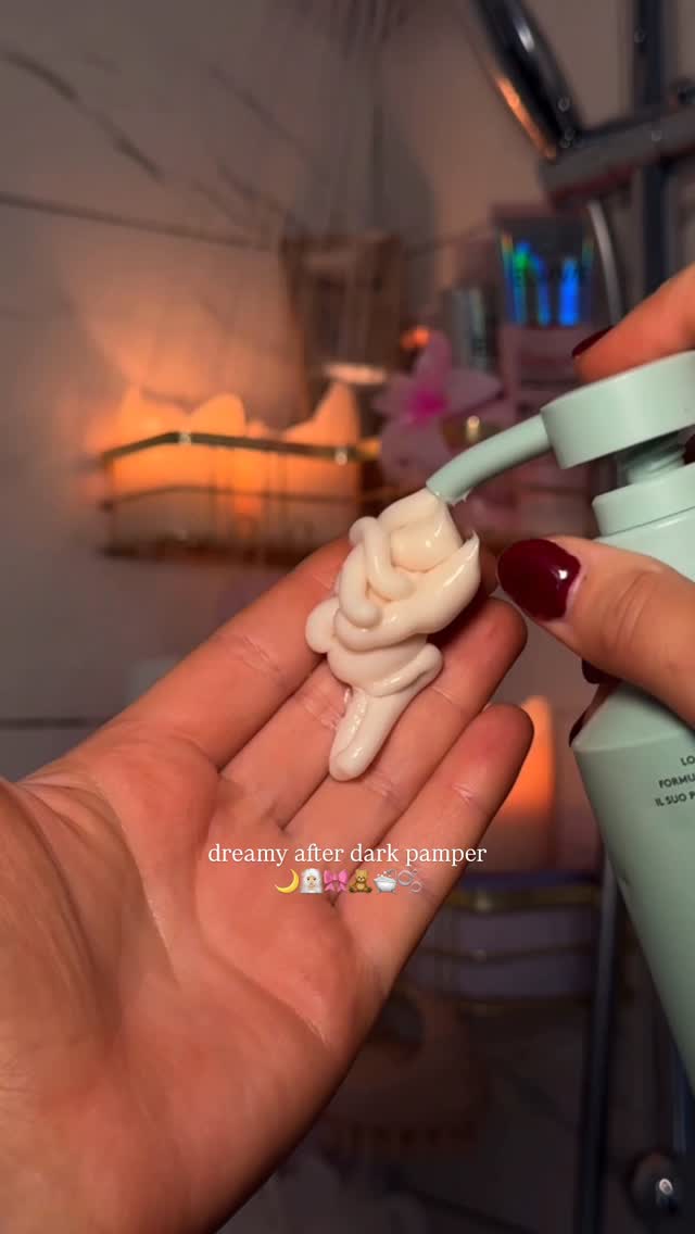 Instagram post by @byemmaleah for Fenty Hair. Caption reads: dreamy after dark pamper....