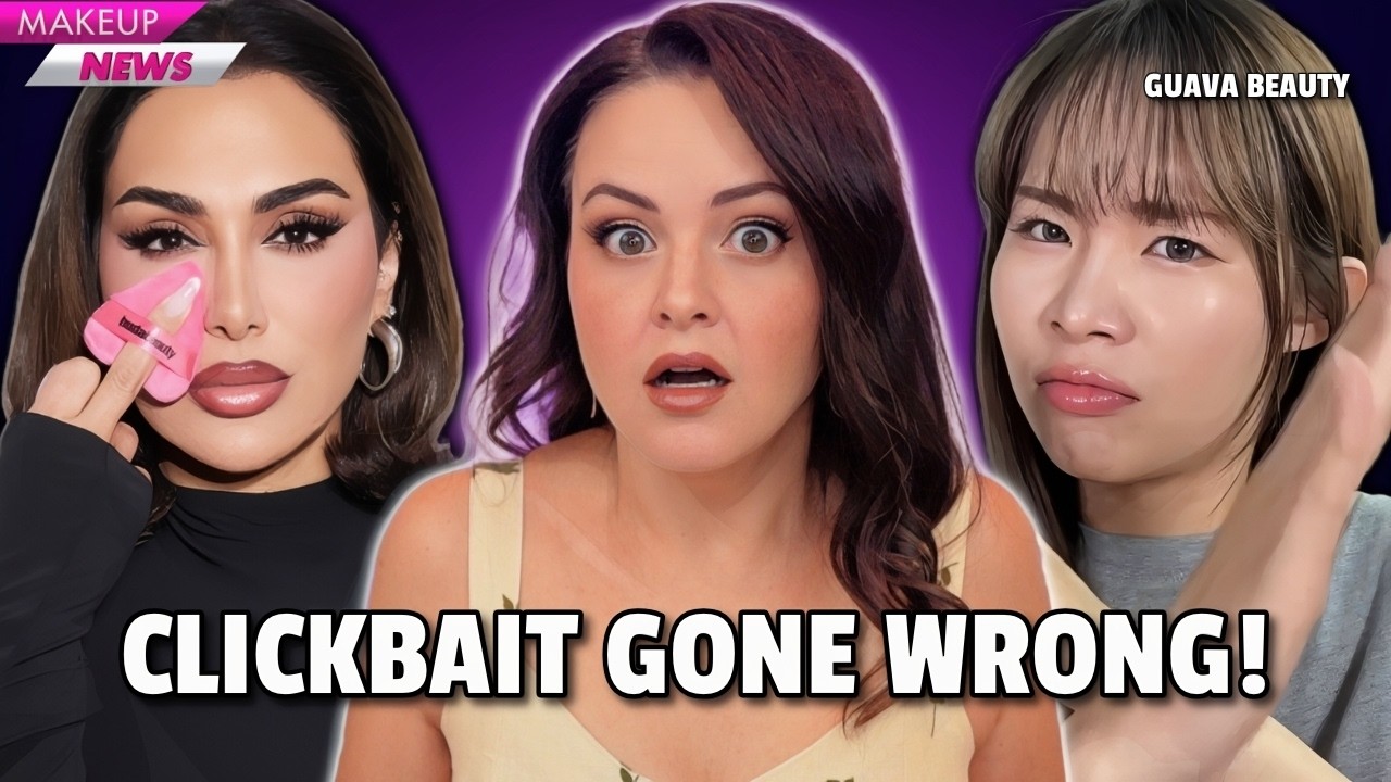 YouTube post by @jenluv for Sigma Beauty. Caption reads: The Mysterious Death of Guava Beauty + Huda Buys....