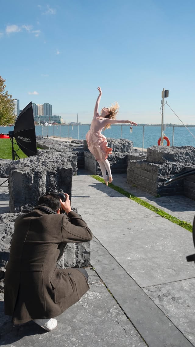 Instagram post by @trevorgodinho for Elinchrom. Caption reads: In 2017, I was named one of Canada’s....