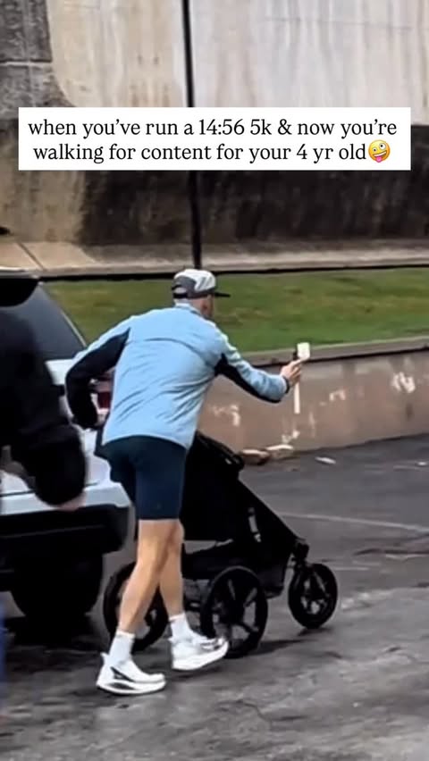 Instagram post by @trackclubbabe for Mizuno USA. Caption reads: HOW THE MIGHTY HAVE FALLEN😭😭😭

I truly felt bad....