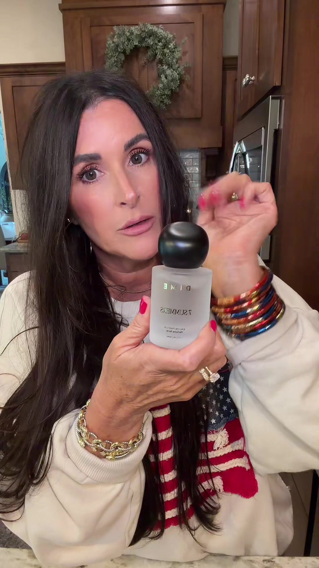 TikTok post by an influencer for DIME Beauty. Caption reads: [...] needs this for the summer! @DIME Beauty....