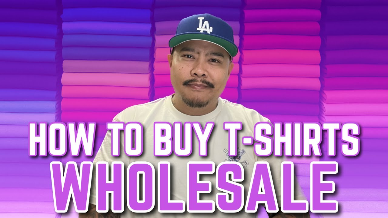 YouTube post by @BigBrandoh for Ricoma. Caption reads: Buying Wholesale Blanks.
