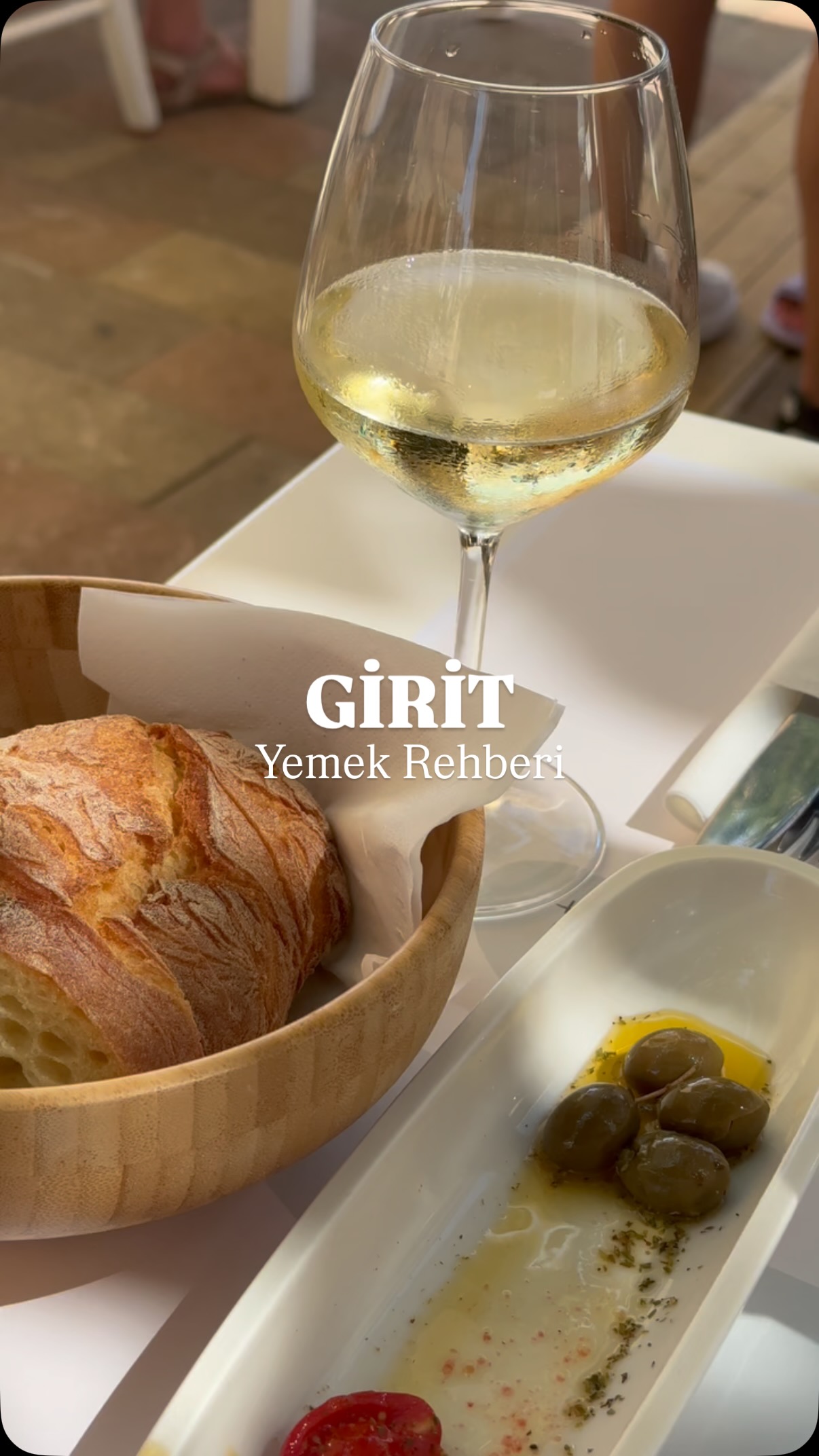 Instagram post by @biryemekbirgezi for Visit Greece. Caption reads: ✨ Girit ( Crete ) / Greece 

#reklam değil ,....