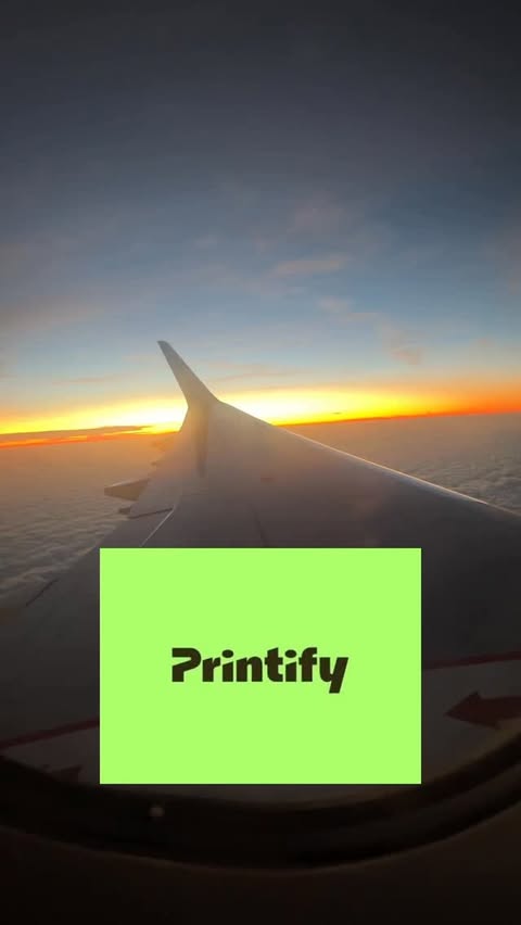 Instagram post by @bobbiebeaut for Printify. Caption reads: [...] are going to catapult me into wealth!....