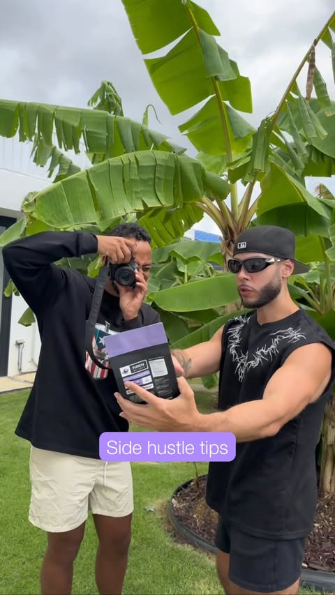 Instagram post by @planetofthejays for Fiverr. Caption reads: [...] favorite side hustles: making videos on....