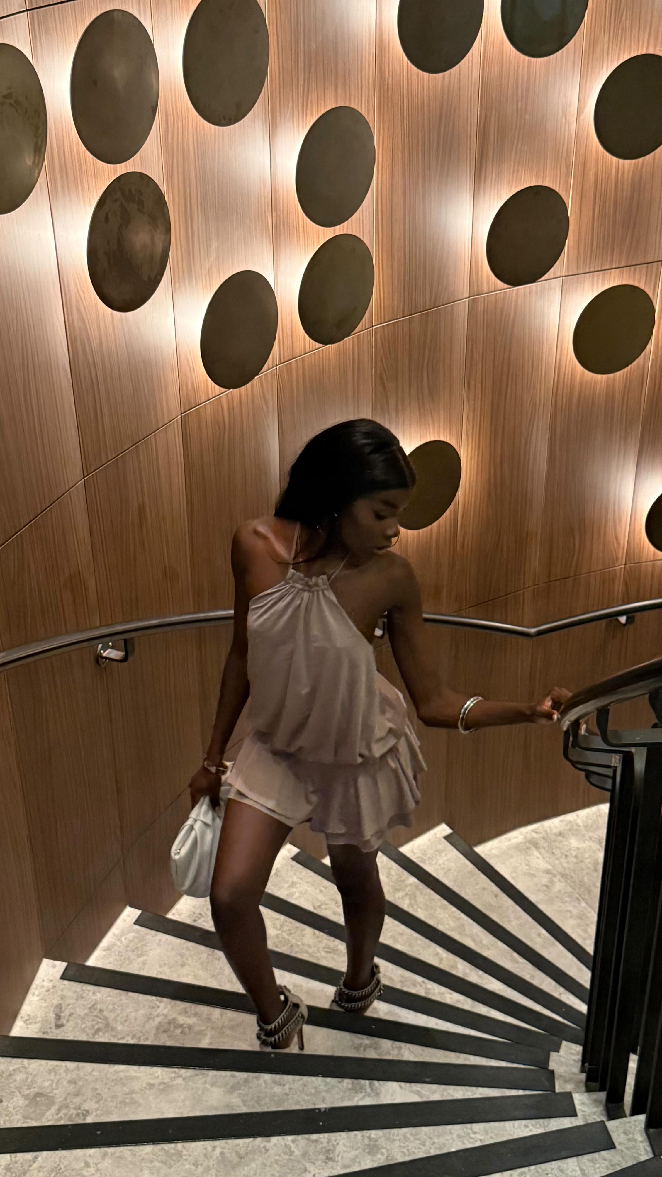 Instagram post by @kristineachayo for Batiste. Caption reads: No matter how busy my day gets, I know my hair can....