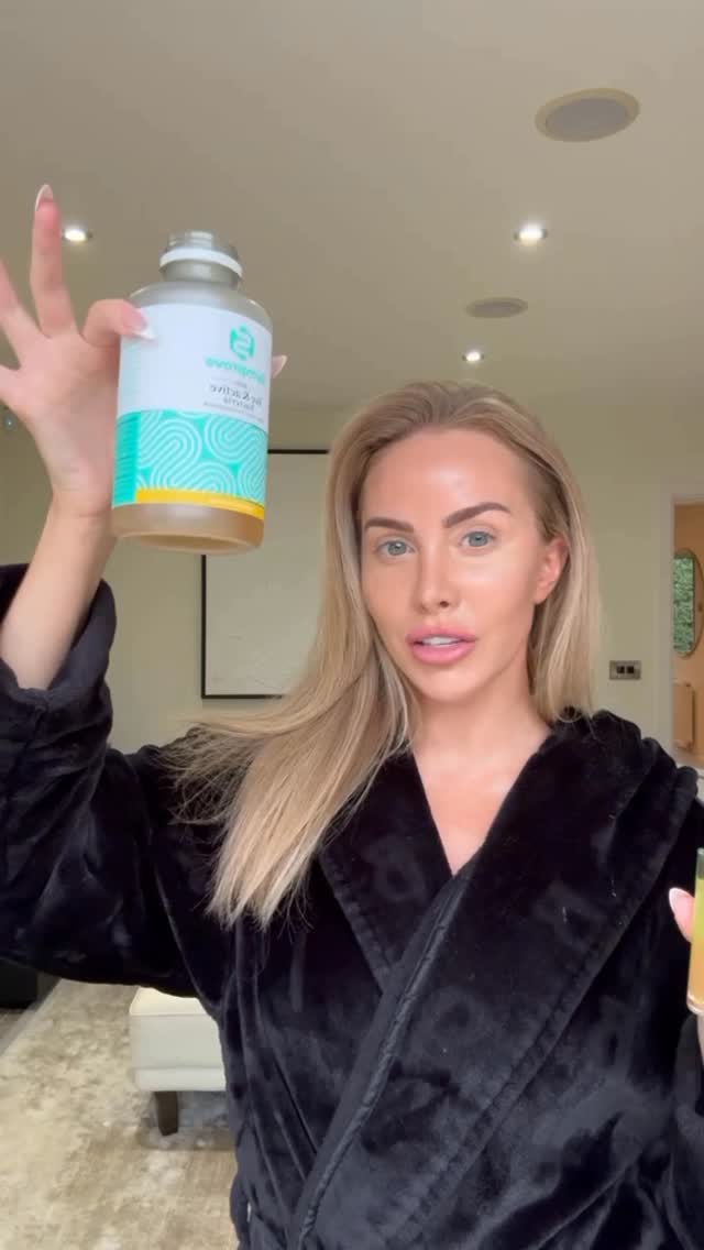 Instagram post by @thecosmeticconsult for Symprove. Caption reads: Liquid works BETTER!!@symproveyourlife is my daily....