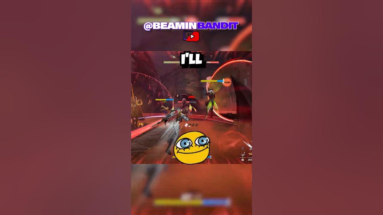 YouTube post by @BeaminBandit for WALLHACK. Caption reads: [...] Video ❤️ Twitch: TikTok: Twitter: IG:....