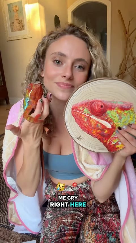 Instagram post by @thejesszoo for Chewy. Caption reads: [...] over this surprise 🥹💙 Thank you @chewy for....