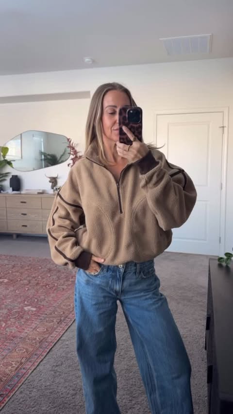 Instagram post by @jaclyndeleonstyle for Qinsen. Caption reads: [...] #founditonamazon #amazonfinds #ad....