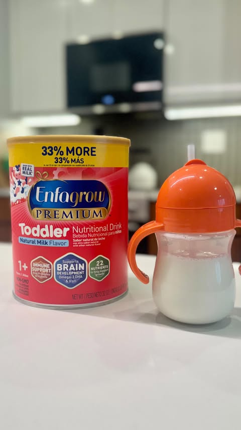 Instagram post by @tinatakeslunch for Enfamil. Caption reads: [...] #sponsored #wmkeiad Sponsored by @enfamil.