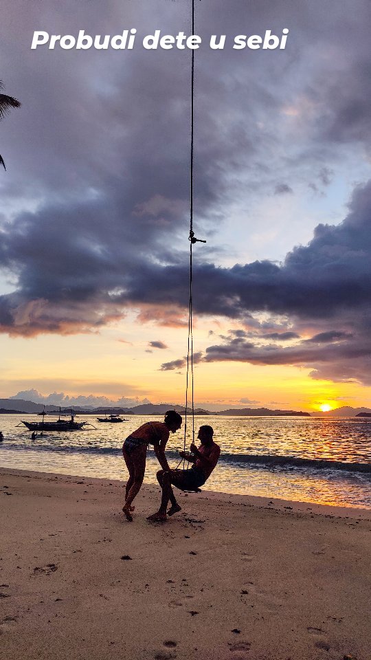 Instagram post by @dva_ranca_beg_iz_kanca for Nuii Icecream. Caption reads: Avanture bude decu u nama, znatiželju i želju da....