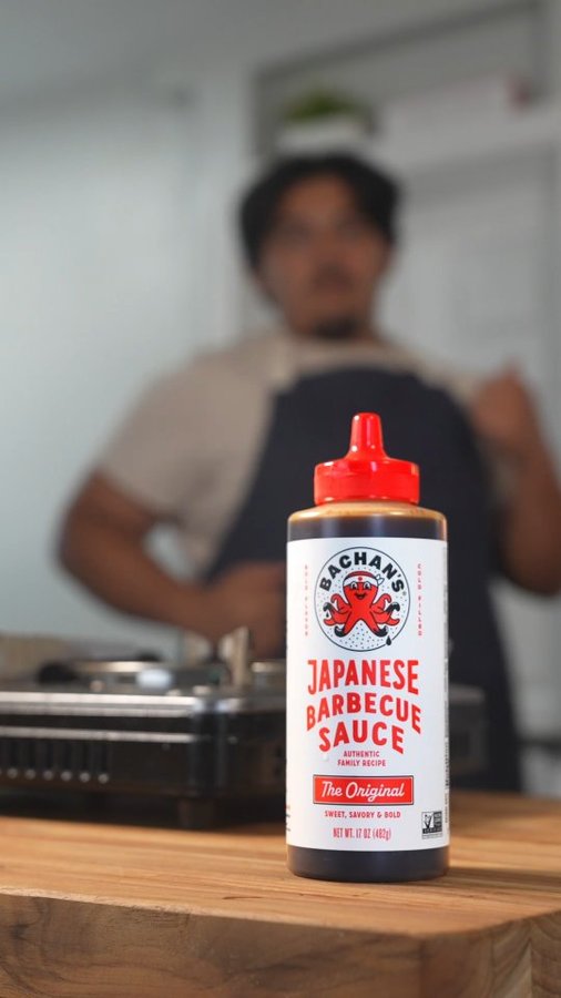 Instagram post by @jose.elcook for Bachan’s. Caption reads: Even on the hottest days, my grandma always had a....