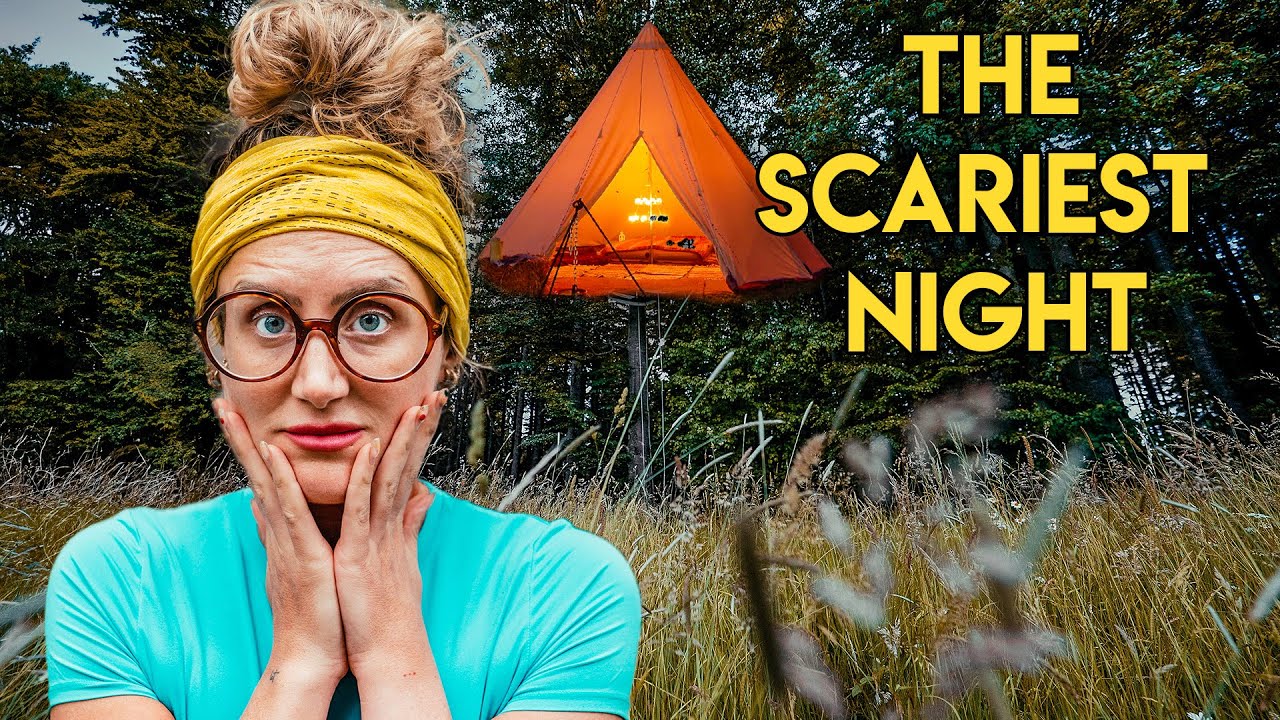 YouTube post by @kingingit for Foreo. Caption reads: Camping In A Tree Gone Wrong..