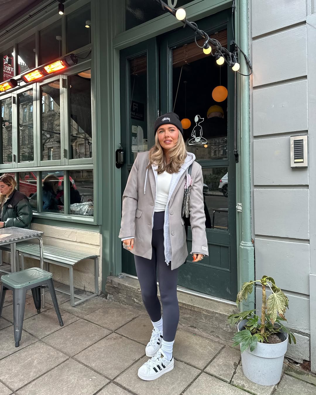 Instagram post by @molly.mcfarlane for The Giving Movement. Caption reads: Comfort is key 🔑 Obsessed with everything from....