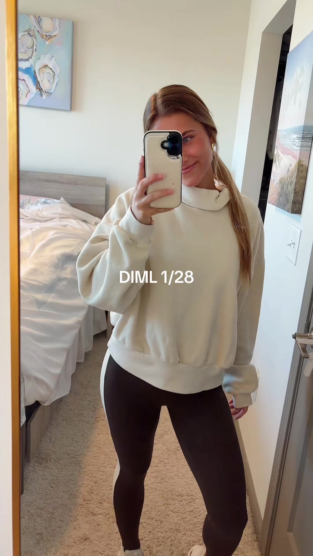 TikTok post by @gw3nnie for Beachwaver. Caption reads: [...] Nutrition @Alani Nu Ambassadors....