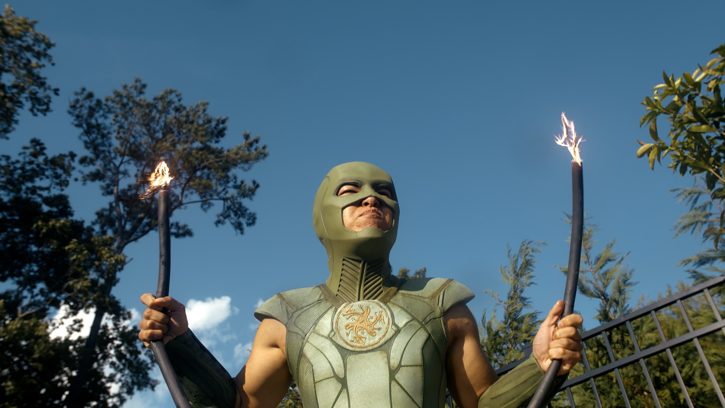 Instagram post by @itsnhutle for Max. Caption reads: Episode 7 of #Peacemaker is live now on @hbomax!.