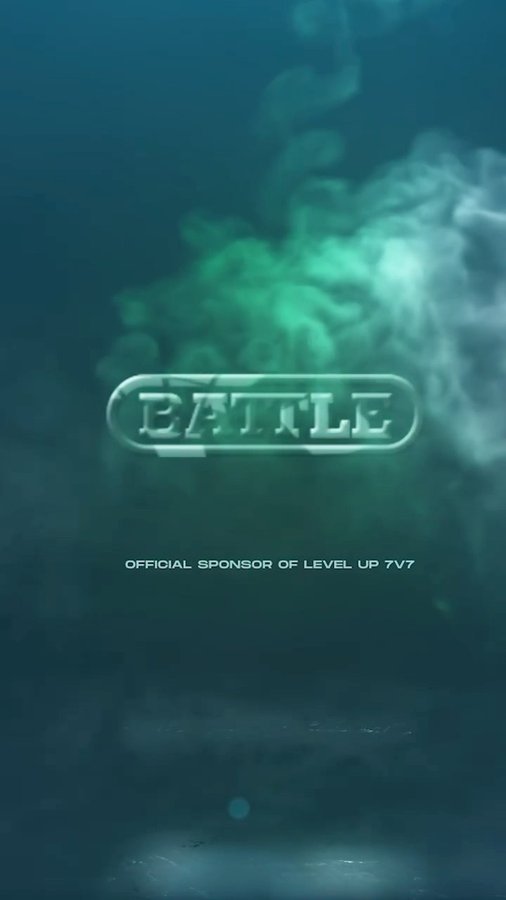 Instagram post by @levelup7on7 for Battle Sports. Caption reads: [...] the hype🔥 We’re partnering with....