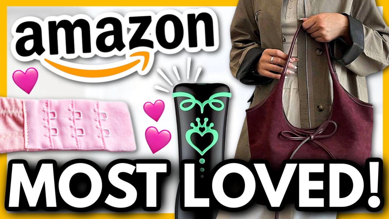 YouTube post by @SheaWhitney for LoopyCases. Caption reads: 20 “MOST-LOVED” Items by Amazon Customers!....
