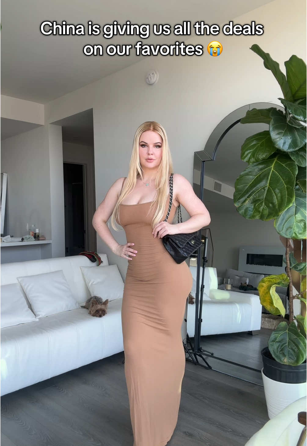 TikTok post by @vicmarieinc for Reoria. Caption reads: Love this color for the fall 😍 @REORIA....