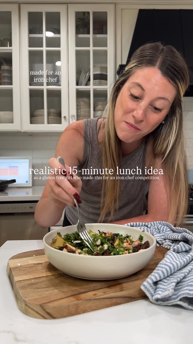 Instagram post by @kaylacappiello for NOW Foods. Caption reads: #ad Comment “APPLE” for the recipe

I recently....