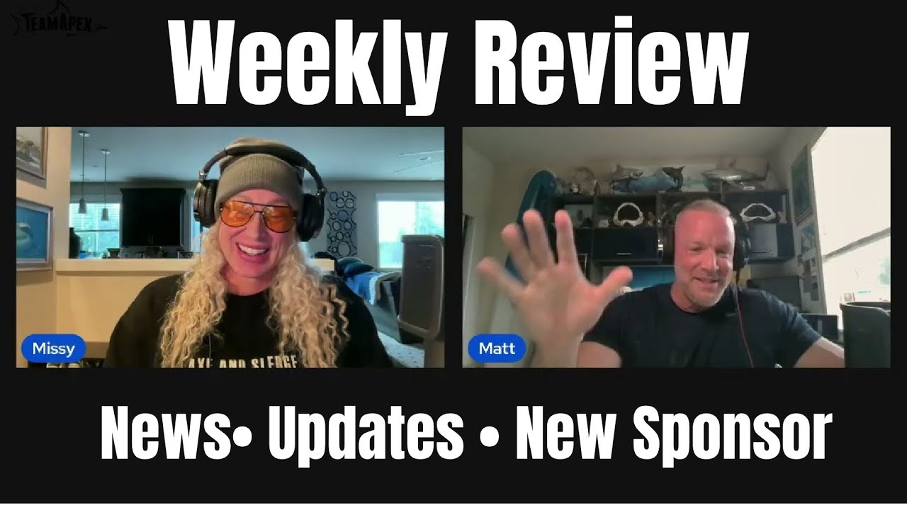 YouTube post by @MissyTruscott for Axe & Sledge Demo Crew. Caption reads: Episode 2 • Weekly Review •Updates • News • New....