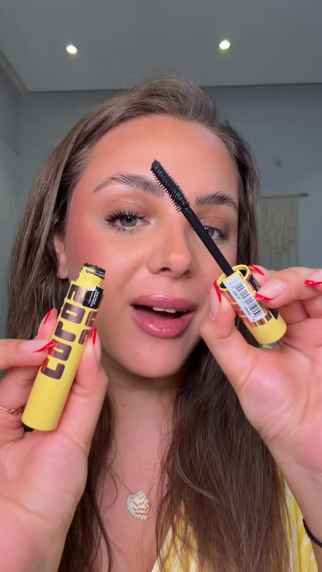 Instagram post by @rosemarytakla_ for Maybelline New York. Caption reads: Bubble lashes in seconds 🫧✨ No clumps. No....