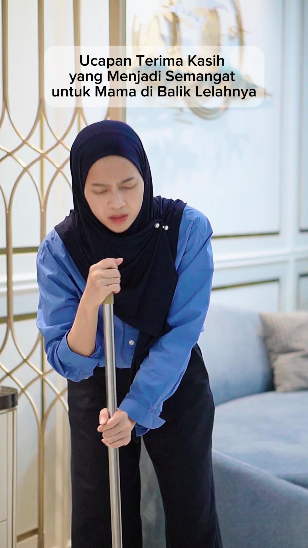 TikTok post by @alfyfatmasaga for Frisian Flag Indonesia. Caption reads: Gak boleh kalah peka sama anak 🫣 Hari ini saya....