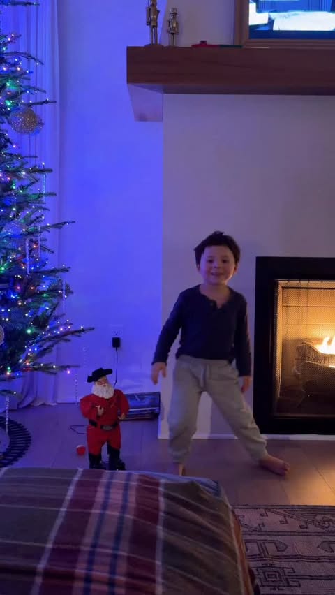 Instagram post by @jensav11 for Hallmark. Caption reads: #ad Holiday traditions from my childhood are some....