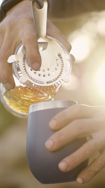 Instagram post by @lennecefer for TINCUP Whiskey. Caption reads: The fourth episode of the YouTube series “Never....