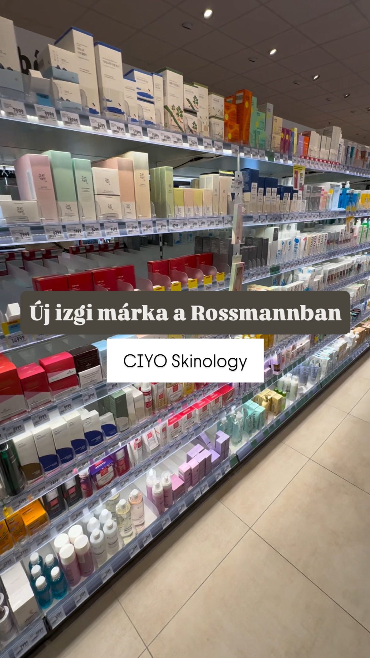 Instagram post by @borapolasneked for ROSSMANN. Caption reads: Te melyiket próbálnád ki?😍 Nekem kimondottan....