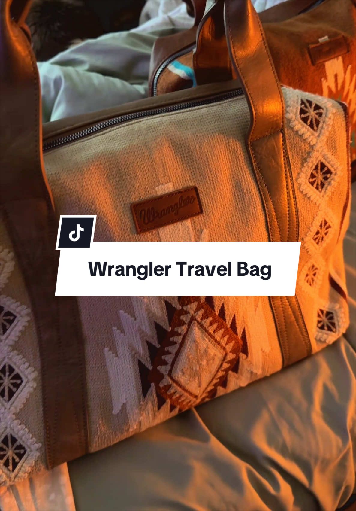 TikTok post by @nicolefoster.89 for Vaqueras Outfitters. Caption reads: [...] all those fall weekend trips 😍 @Vaqueras....