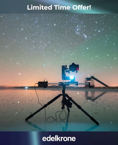 Instagram post by @filmmkrs for Edelkrone. Caption reads: Now is the perfect time to add some @edelkrone....