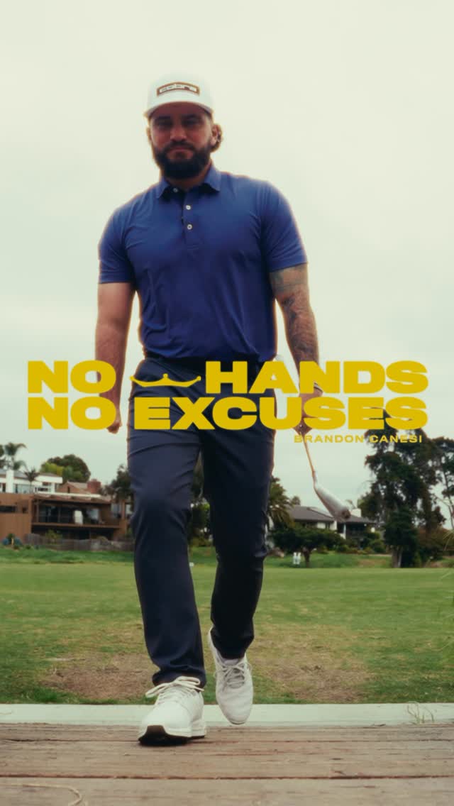 Instagram post by @hole__high for COBRA Golf. Caption reads: “This is what I was born to do.” 
📺 Episode 7 of....