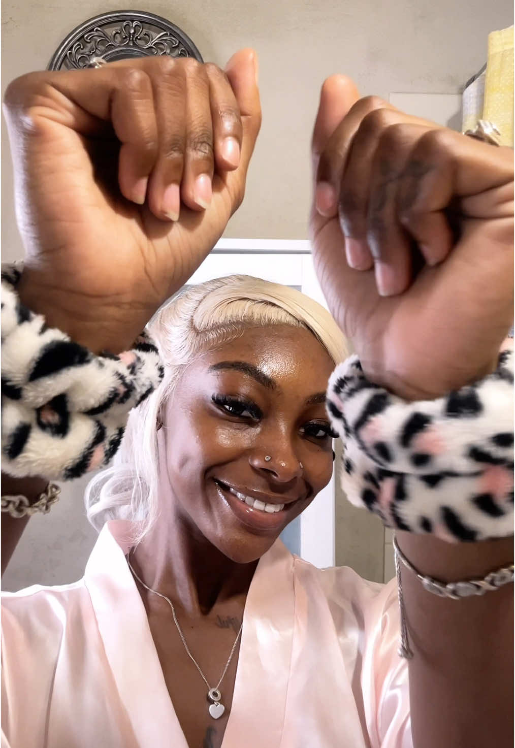 TikTok post by @sevvyserenee for Sugar Baby Care. Caption reads: My clear skin morning routine using....