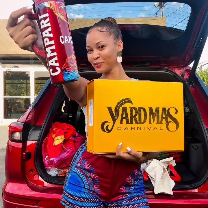 Instagram post by @annaleax for Campari. Caption reads: So Excited to show you my Costume 😍

But First....