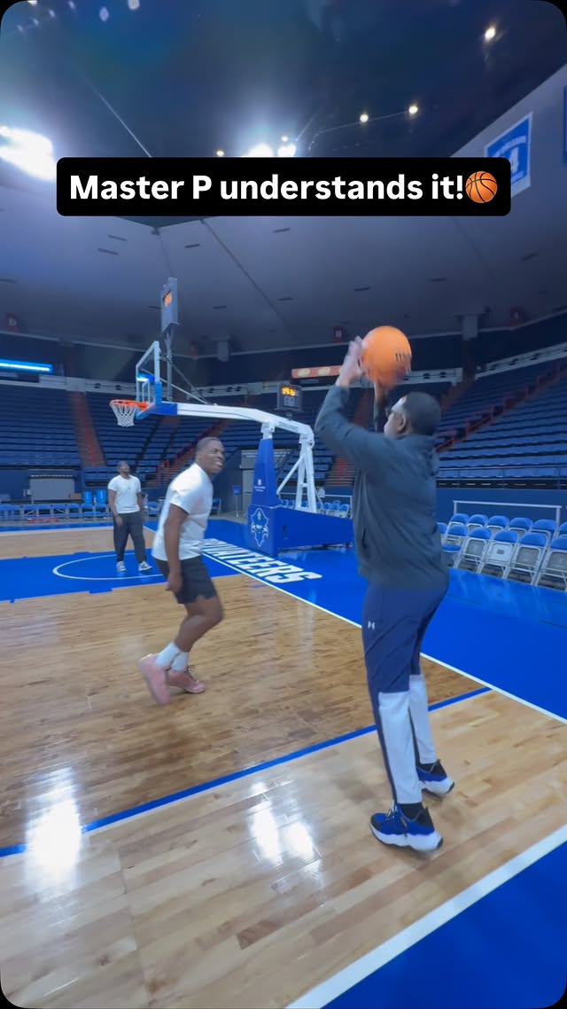 Instagram post by @masterp for Bleacher Report. Caption reads: Master P understands it! His jumper is absolutely....