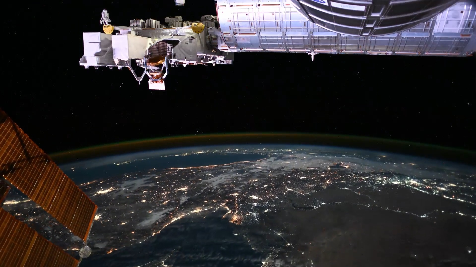 Instagram post by @astro_pettit for NASA. Caption reads: Whenever you see the ISS from Earth, WE aboard the....