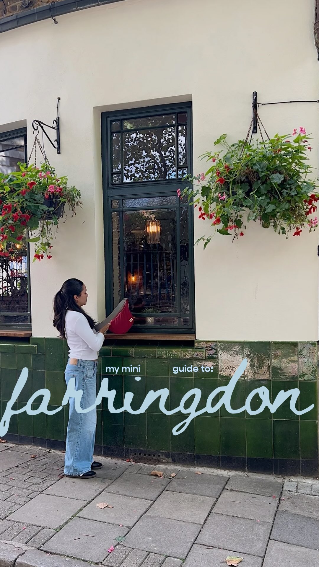 Instagram post by @where.nel.eats for ROKA London. Caption reads: AD | my mini guide to📍farringdon

wearing the....