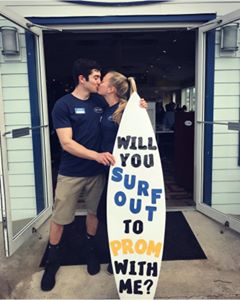 Instagram post by @lifeonlongisland_ for Discover Long Island. Caption reads: A Fire Island promposal is the best promposal 🙌🏼....