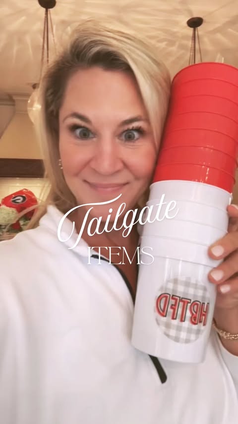 Instagram post by @ashleynjernigan for Hulken. Caption reads: [...] up everything for a tailgate in my....